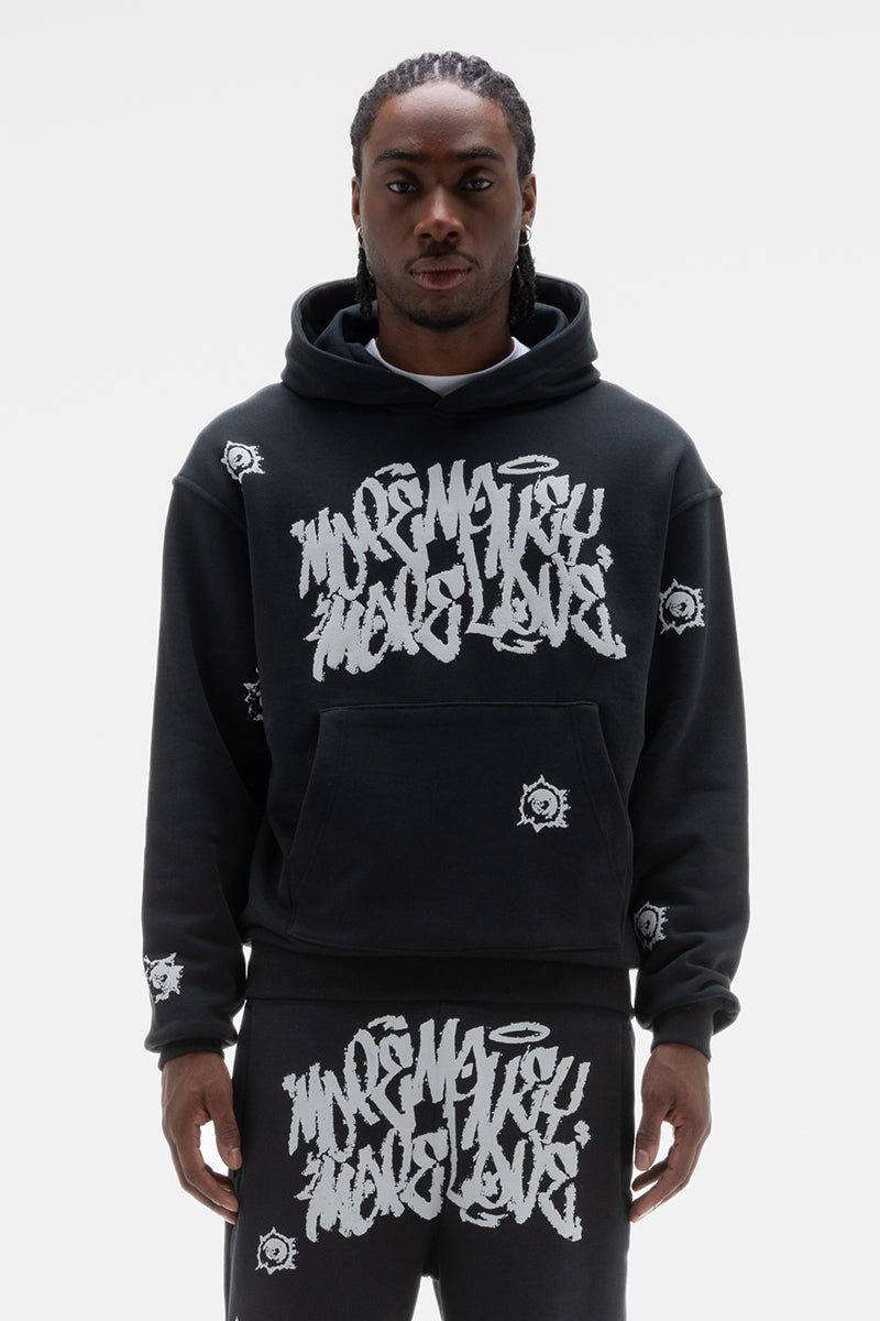 MOST WANTED HOODIE BLACK