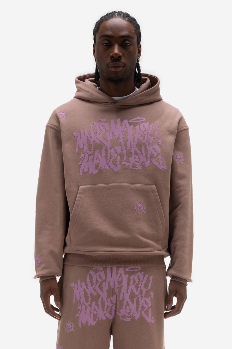 MOST WANTED HOODIE BROWN