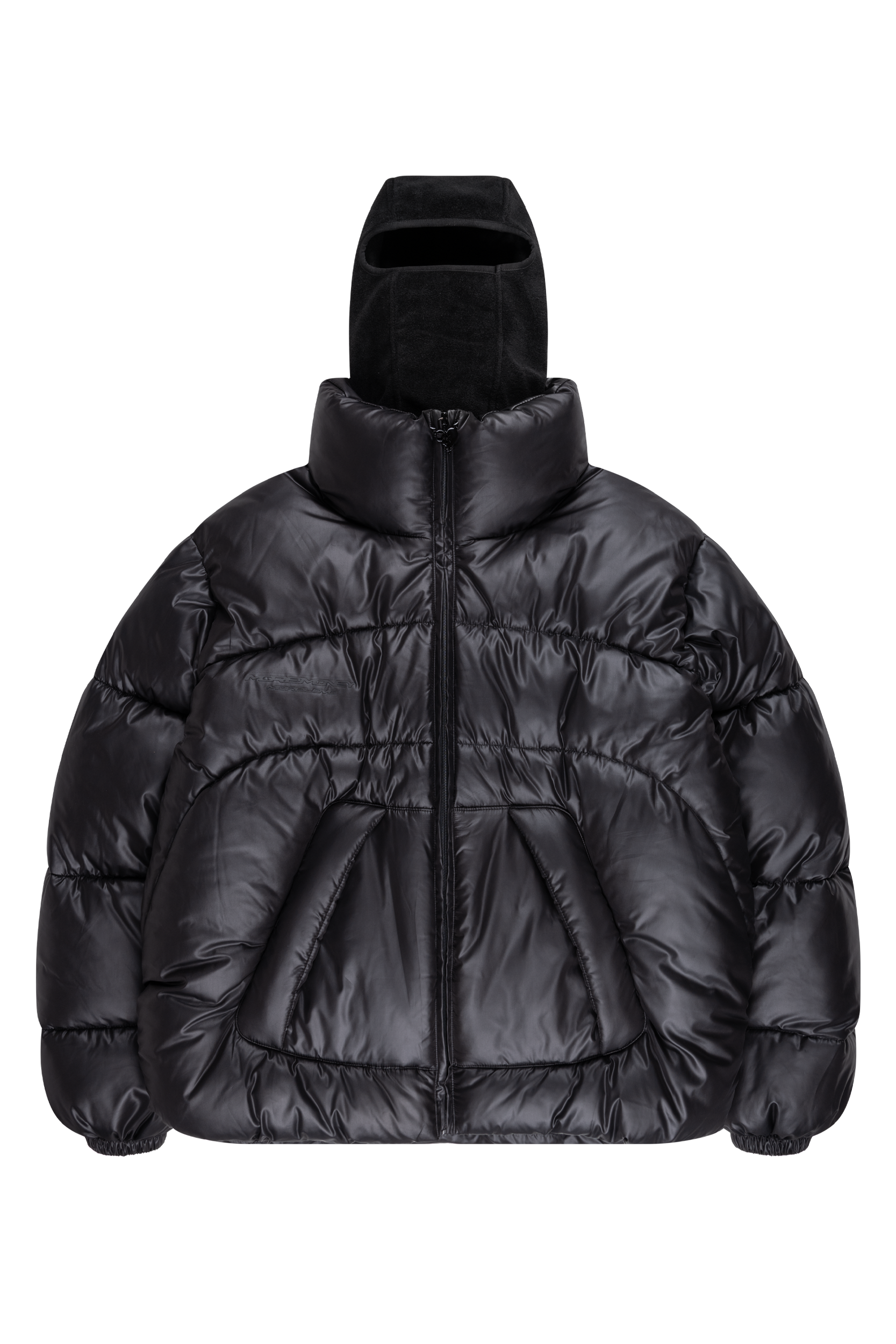 NINJA PUFFER JACKET BLACK