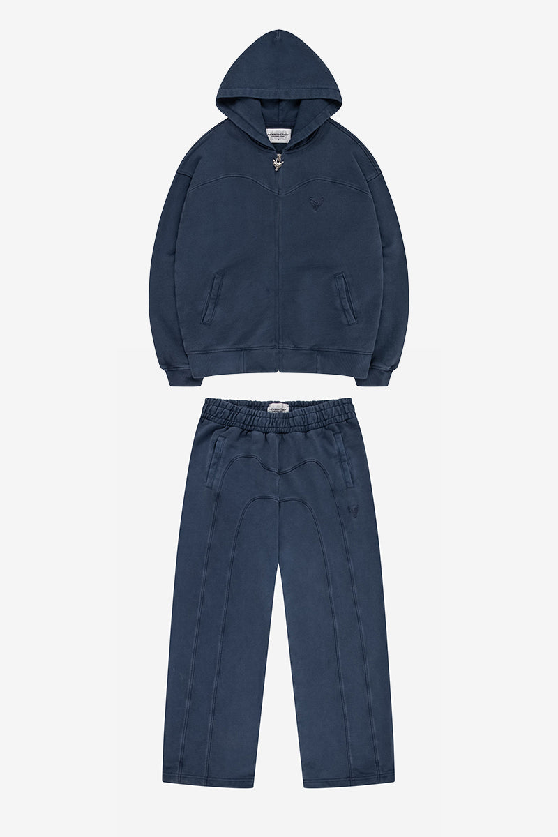STACKS ZIP DARK NAVY + STACKS JOGGER DARK NAVY