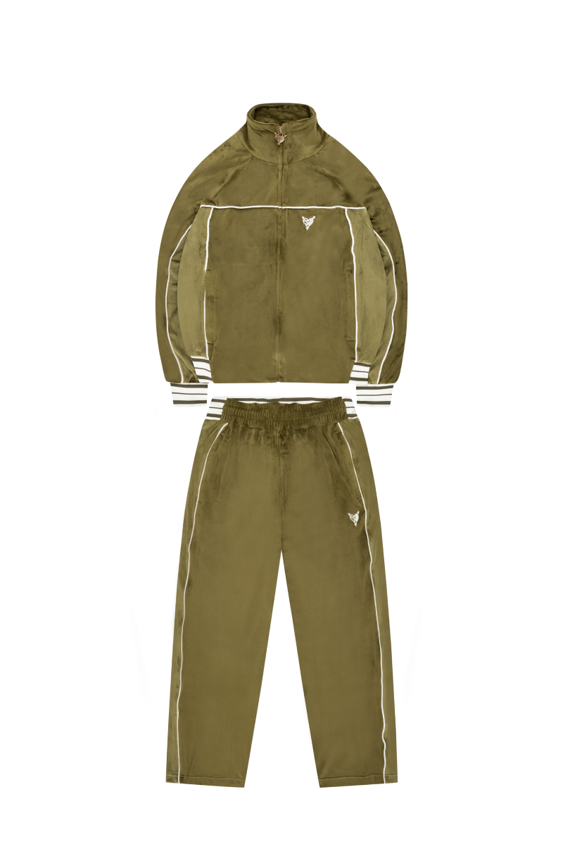 VELOUR SET OLIVE